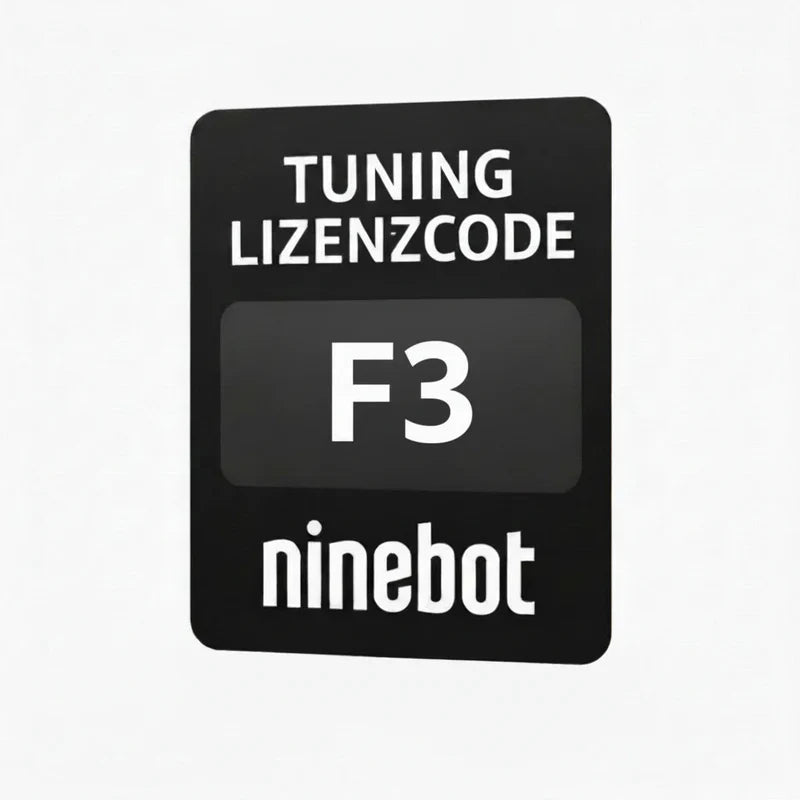 Ninebot F3 / F3E / F3D / F3 Pro Tuning Lizenzcode – Bis zu 35 km/h | Sofort per E-Mail