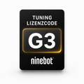 ScooterFlash Ninebot G3 Tuning Lizenzcode – Freischaltung bis 45 km/h für G3, G3E, G3D und G3 Max E-Scooter