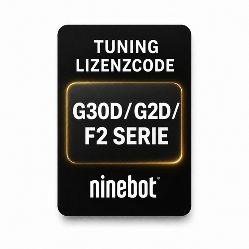 NINEBOT G30D / G30D II / G2D / G2D MAX / F2 / F2 Plus / F2 Pro – Bis zu 32 km/h via WebApp