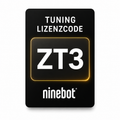 ScooterFlash Ninebot ZT3 Tuning Lizenzcode – Freischaltung bis 40 km/h für ZT3, ZT3E, ZT3D, ZT3 Pro und ZT3 Pro D E-Scooter