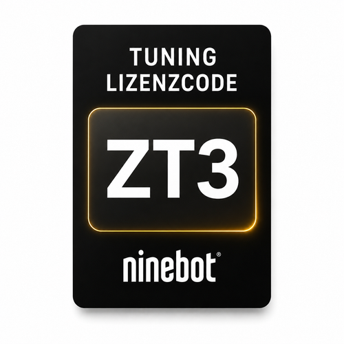 NINEBOT ZT3 / ZT3E / ZT3D / ZT3 Pro / ZT3 Pro D – Bis zu 40 km/h via WebApp
