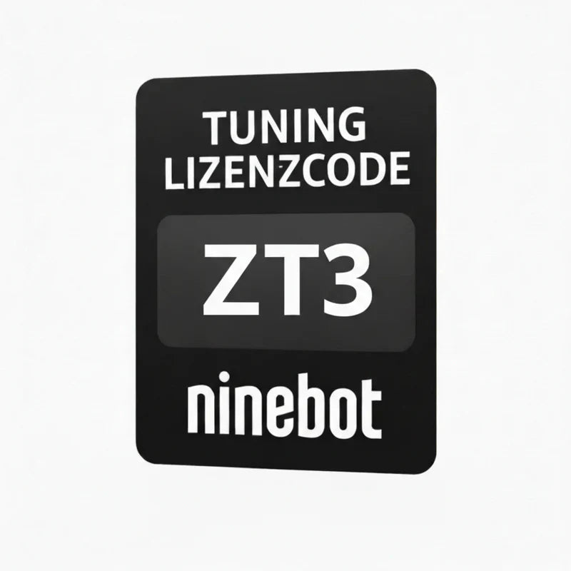 Ninebot ZT3 / ZT3E / ZT3D / ZT3 Pro / ZT3 Pro D Tuning Lizenzcode – Bis zu 40 km/h | Sofort per E-Mail
